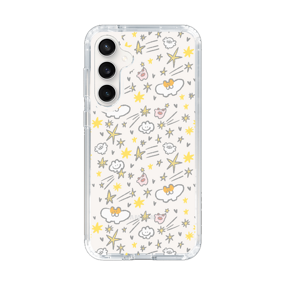 Slim Protection Case［ Mokumoku-chan - Stars ］