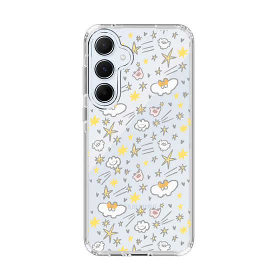 Slim Protection Case［ Mokumoku-chan - Stars ］