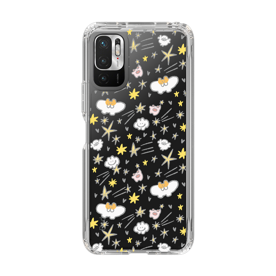 Slim Protection Case［ Mokumoku-chan - Stars ］