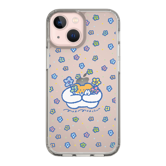 Slim Protection Case［ Mokumoku-chan - Flowers ］