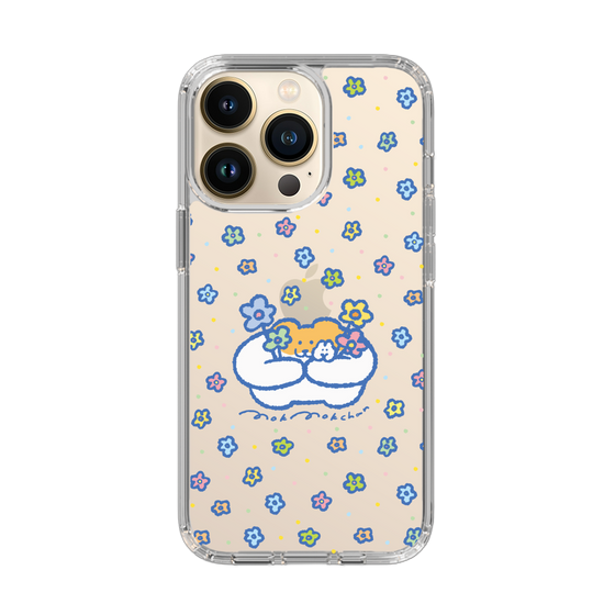 Slim Protection Case［ Mokumoku-chan - Flowers ］