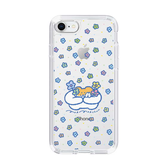 Slim Protection Case［ Mokumoku-chan - Flowers ］