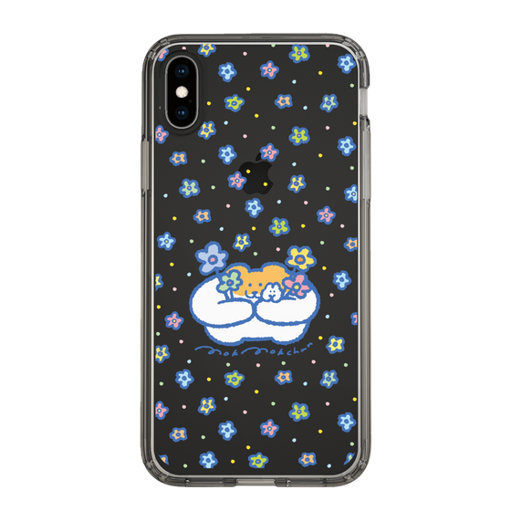 Slim Protection Case［ Mokumoku-chan - Flowers ］