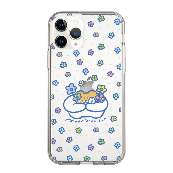 Slim Protection Case［ Mokumoku-chan - Flowers ］