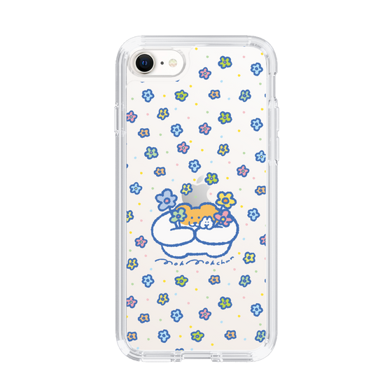 Slim Protection Case［ Mokumoku-chan - Flowers ］