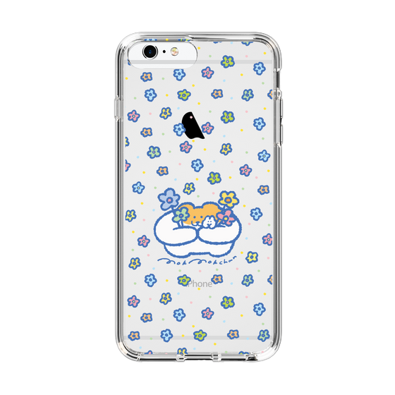 Slim Protection Case［ Mokumoku-chan - Flowers ］