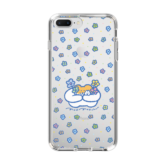 Slim Protection Case［ Mokumoku-chan - Flowers ］