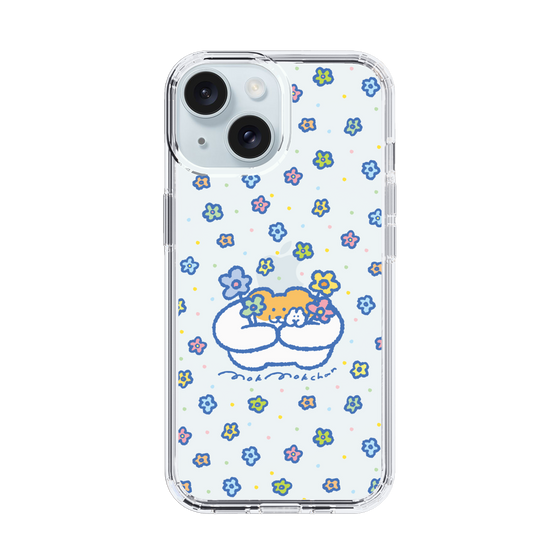 Slim Protection Case［ Mokumoku-chan - Flowers ］