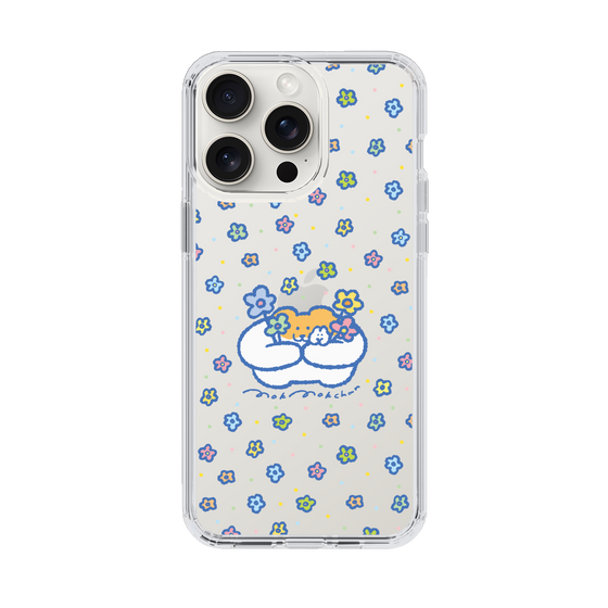 Slim Protection Case［ Mokumoku-chan - Flowers ］
