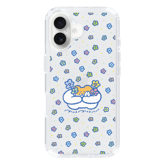 Slim Protection Case［ Mokumoku-chan - Flowers ］