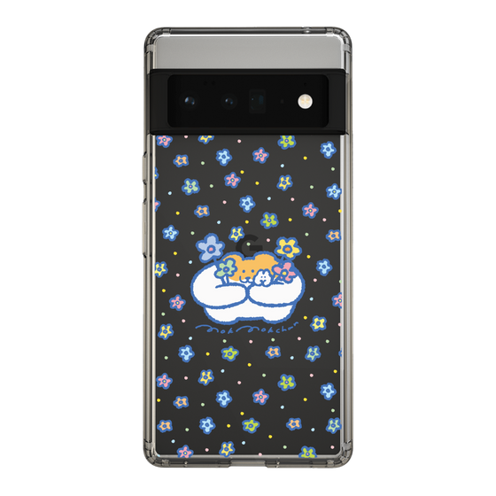 Slim Protection Case［ Mokumoku-chan - Flowers ］