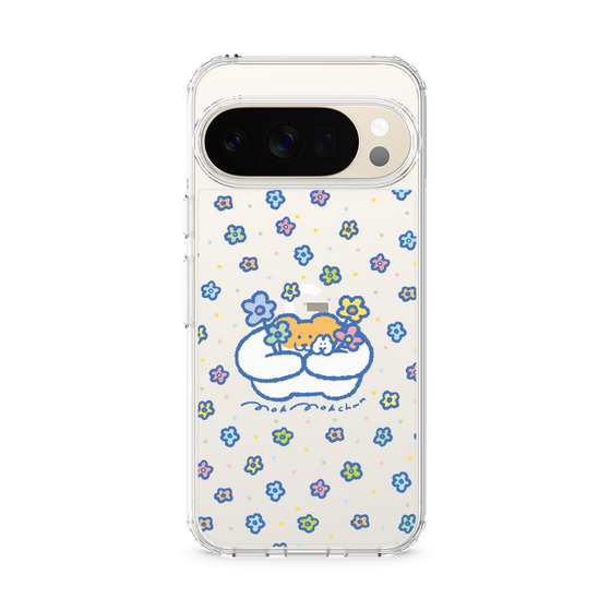 Slim Protection Case［ Mokmokchan - Flowers ］
