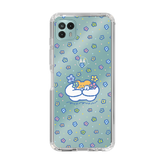 Slim Protection Case［ Mokumoku-chan - Flowers ］