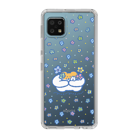 Slim Protection Case［ Mokumoku-chan - Flowers ］