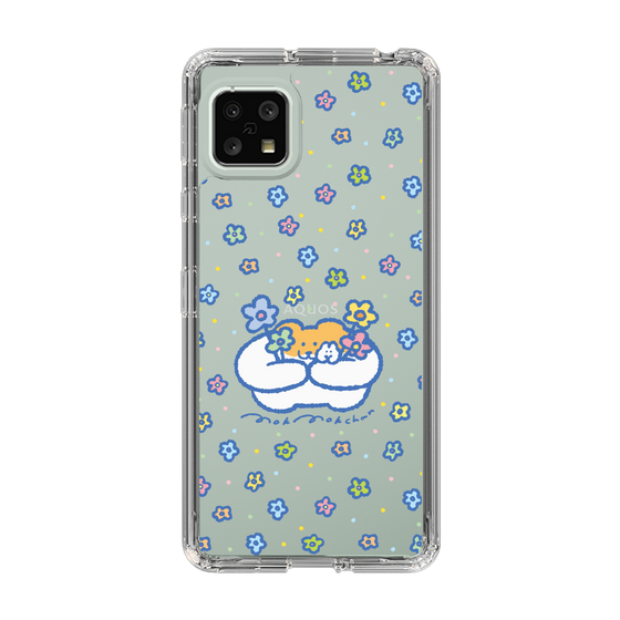 Slim Protection Case［ Mokumoku-chan - Flowers ］