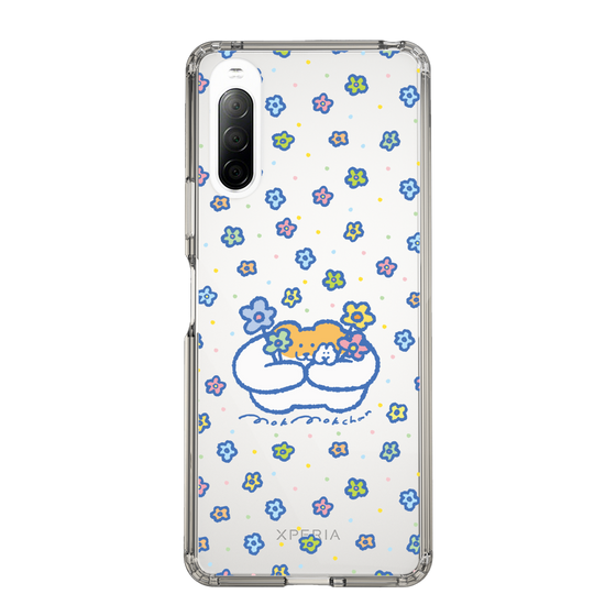 Slim Protection Case［ Mokumoku-chan - Flowers ］