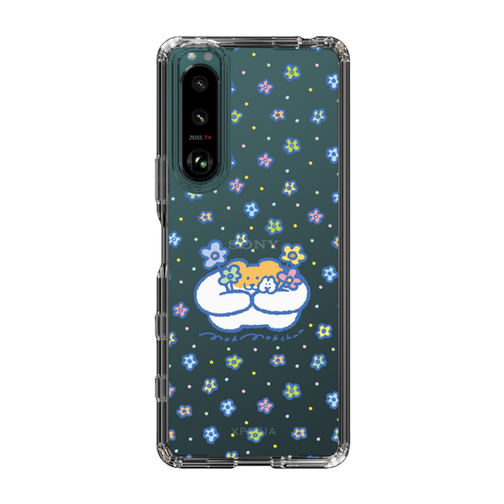 Slim Protection Case［ Mokumoku-chan - Flowers ］