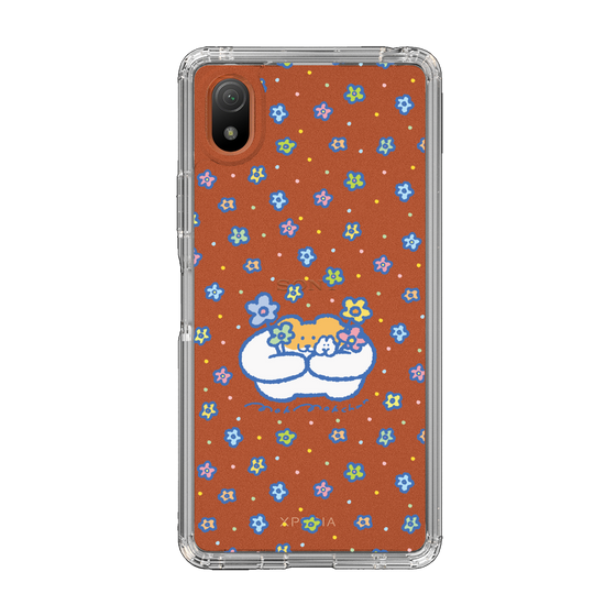 Slim Protection Case［ Mokumoku-chan - Flowers ］