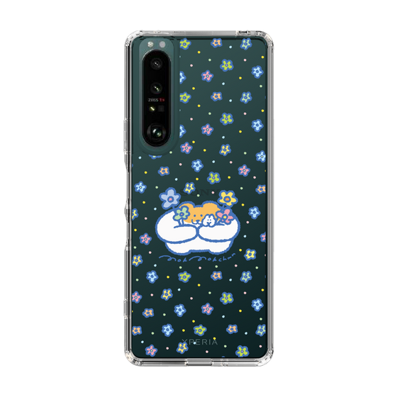 Slim Protection Case［ Mokumoku-chan - Flowers ］