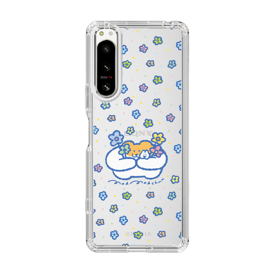 Slim Protection Case［ Mokumoku-chan - Flowers ］