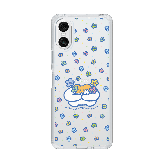 Slim Protection Case［ Mokumoku-chan - Flowers ］