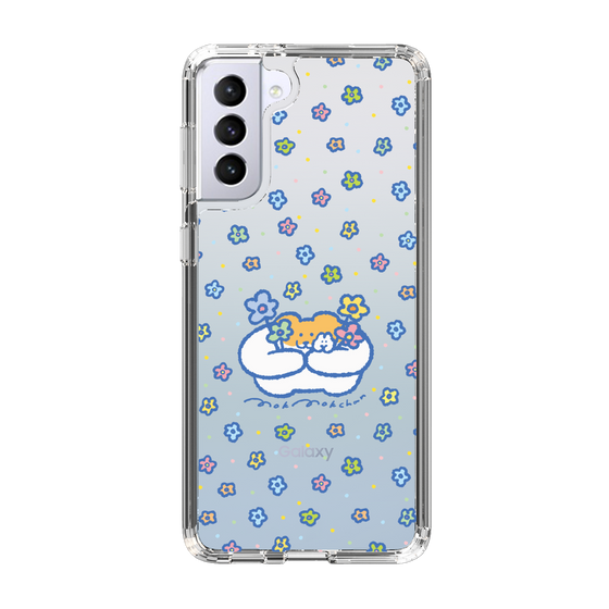 Slim Protection Case［ Mokumoku-chan - Flowers ］