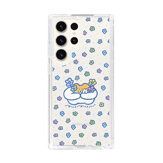 Slim Protection Case［ Mokumoku-chan - Flowers ］