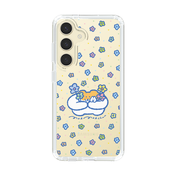 Slim Protection Case［ Mokumoku-chan - Flowers ］