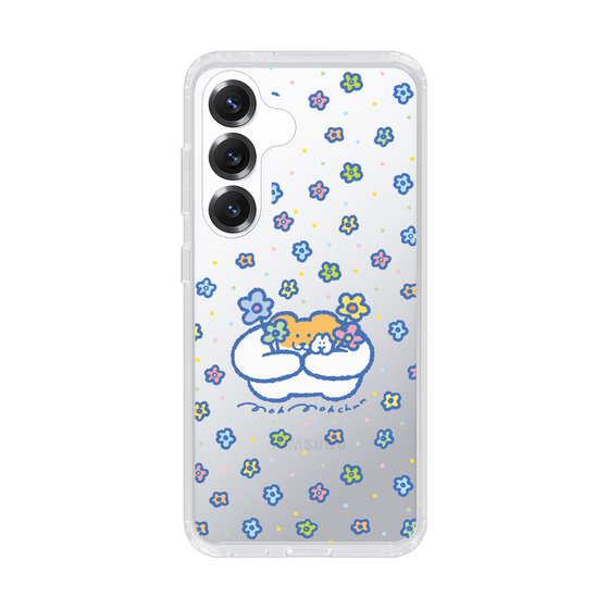 Slim Protection Case［ Mokumoku-chan - Flowers ］