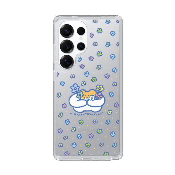 Slim Protection Case［ Mokumoku-chan - Flowers ］