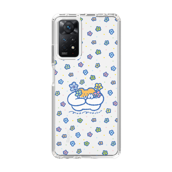 Slim Protection Case［ Mokumoku-chan - Flowers ］