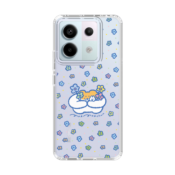 Slim Protection Case［ Mokumoku-chan - Flowers ］