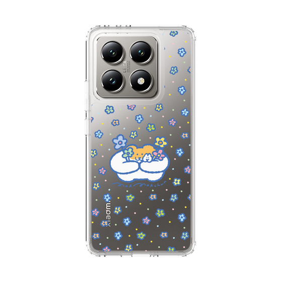 Slim Protection Case［ Mokmokchan - Flowers ］