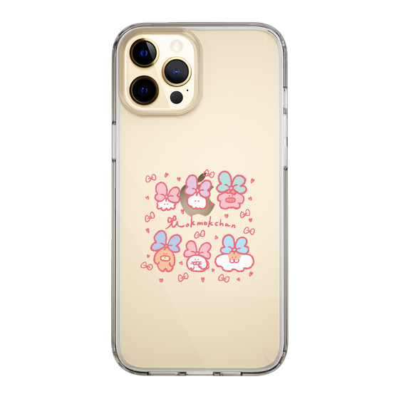 Slim Protection Case［ Mokumoku-chan - Ribbons ］