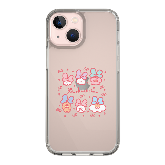 Slim Protection Case［ Mokumoku-chan - Ribbons ］