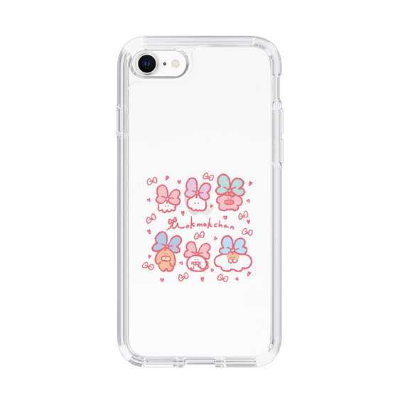 Slim Protection Case［ Mokumoku-chan - Ribbons ］