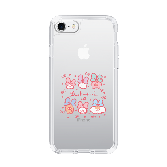 Slim Protection Case［ Mokumoku-chan - Ribbons ］
