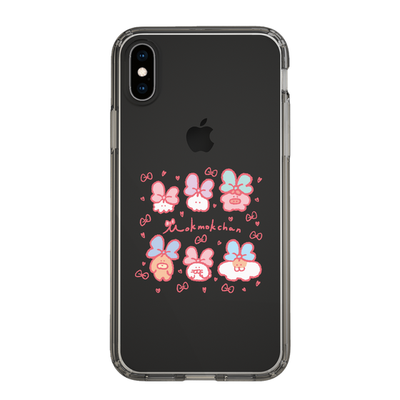 Slim Protection Case［ Mokumoku-chan - Ribbons ］
