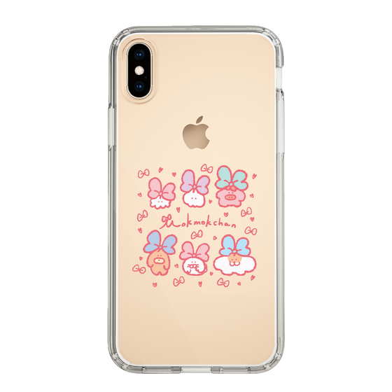 Slim Protection Case［ Mokumoku-chan - Ribbons ］