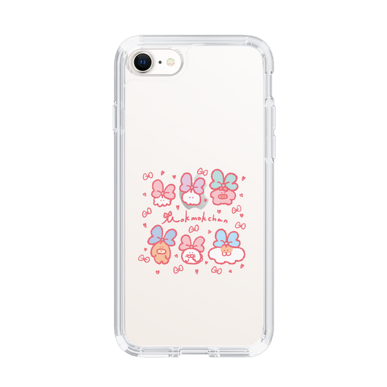 Slim Protection Case［ Mokumoku-chan - Ribbons ］
