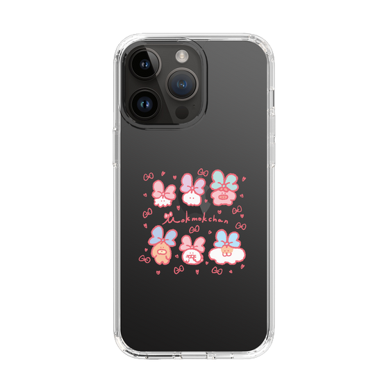 Slim Protection Case［ Mokumoku-chan - Ribbons ］