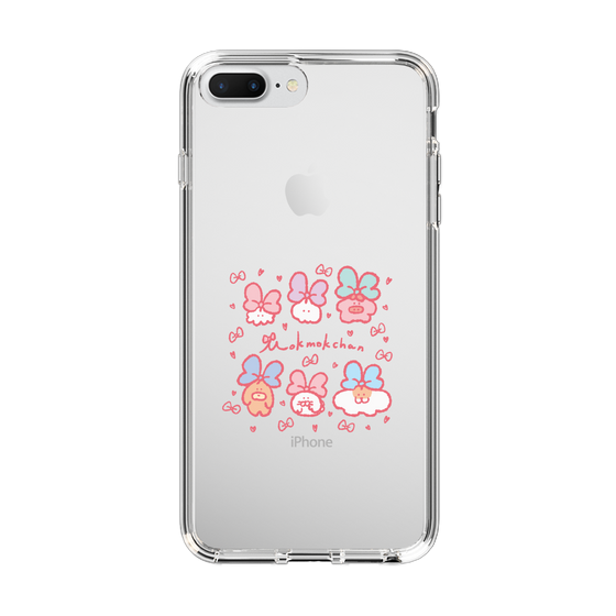 Slim Protection Case［ Mokumoku-chan - Ribbons ］