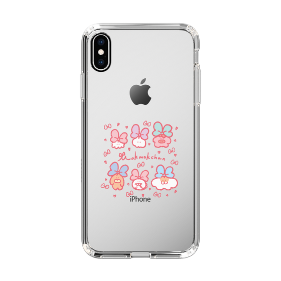 Slim Protection Case［ Mokumoku-chan - Ribbons ］