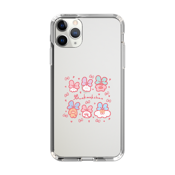 Slim Protection Case［ Mokumoku-chan - Ribbons ］