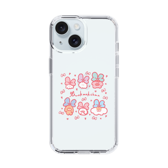 Slim Protection Case［ Mokumoku-chan - Ribbons ］