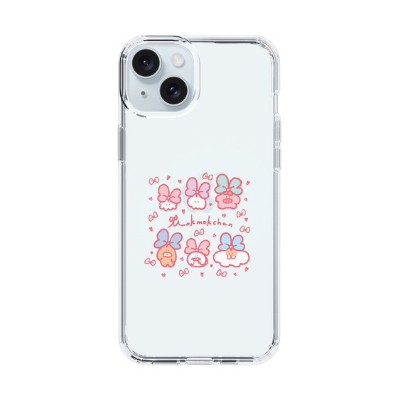 Slim Protection Case［ Mokumoku-chan - Ribbons ］