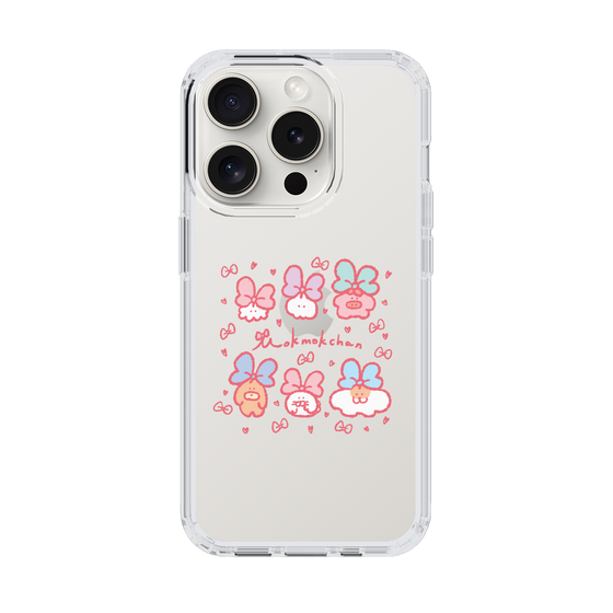 Slim Protection Case［ Mokumoku-chan - Ribbons ］