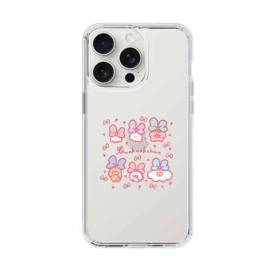Slim Protection Case［ Mokumoku-chan - Ribbons ］