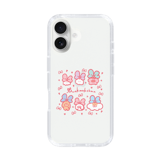 Slim Protection Case［ Mokumoku-chan - Ribbons ］