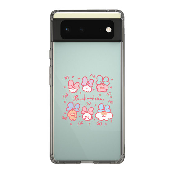 Slim Protection Case［ Mokumoku-chan - Ribbons ］